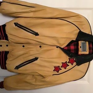 VINTAGE LAMB LEATHER HOBO JACKET